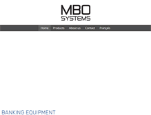 Tablet Screenshot of mbosystems.com